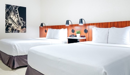 Habitación estándar doble, 2 camas de matrimonio
