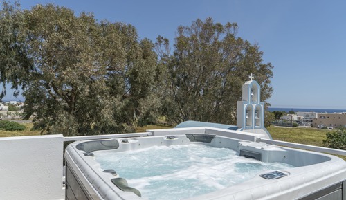 Villa de luna de miel, bañera de hidromasaje, vistas al mar