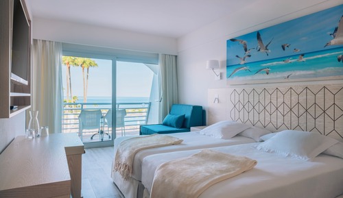 Habitación doble, vistas al mar