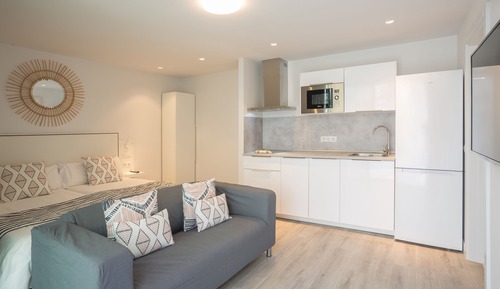 Estudio estándar, 2 camas individuales