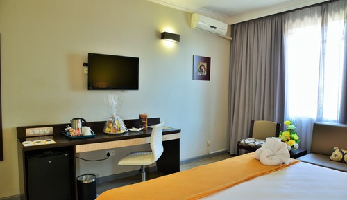 Habitación Deluxe, 1 cama doble, vistas al jardín