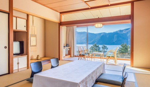 Habitación tradicional, no fumadores (Mt.Fuji & Lake view, Japanese Style)