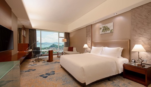 Habitación ejecutiva, 1 cama de matrimonio grande, vistas al mar