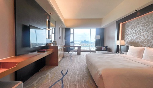 Habitación Deluxe, 1 cama de matrimonio grande, vistas al mar