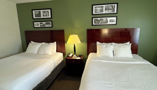 Habitación estándar, 2 camas de matrimonio, no fumadores