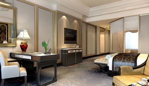 Habitación Premium, 1 cama de matrimonio grande, Acceso al salón del club