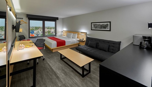 Habitación superior, 1 cama de matrimonio con sofá cama