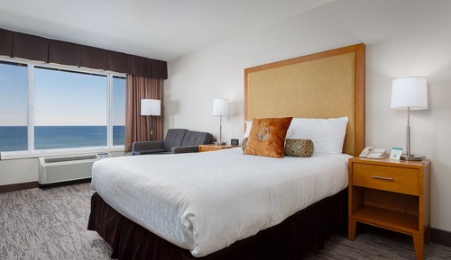 Habitación Deluxe, 1 cama de matrimonio, vistas al mar, frente al mar