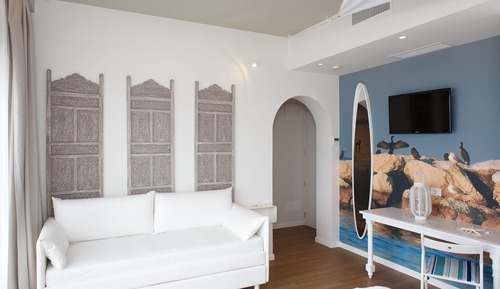 Suite estudio panorámica, vistas al mar