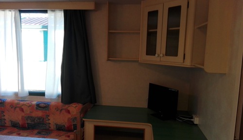 Casa móvil, 2 habitaciones, patio