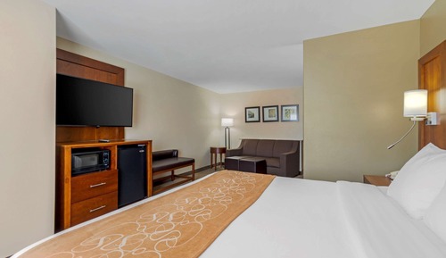 Suite, 1 cama de matrimonio grande con sofá cama, accesible para personas con discapacidad