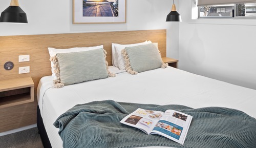 Estudio, 1 cama de matrimonio grande, vistas al mar