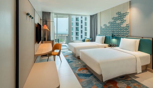 Habitación estándar, 2 camas individuales, vistas al mar (Bay Tower)
