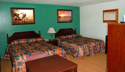 Habitación, 2 camas de matrimonio, fumadores