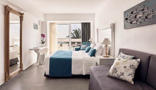 Habitación triple Deluxe, vistas al mar