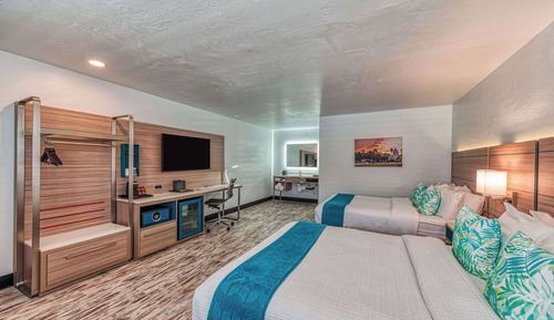Habitación estándar, 2 camas de matrimonio, no fumadores