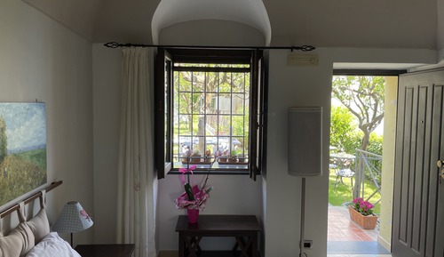 Habitación doble de uso individual, vistas al jardín