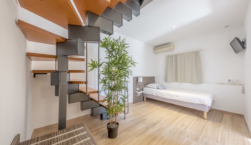 Dúplex junior, 2 habitaciones, accesible para personas con discapacidad, terraza