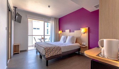 Habitación doble, balcón