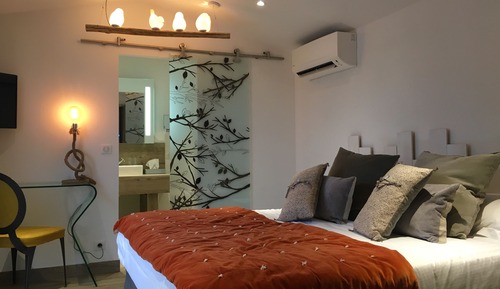 Habitación panorámica doble, terraza