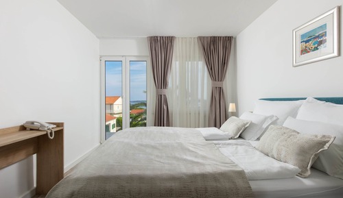 Habitación doble, vistas al mar