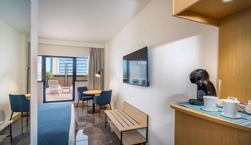 Habitación superior, terraza