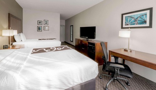 Habitación, 2 camas de matrimonio, accesible para personas con discapacidad, no fumadores