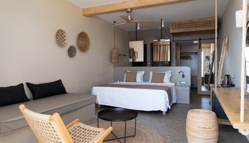Suite junior, vistas al mar