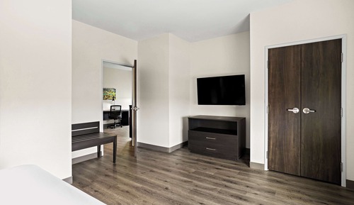 Suite, 1 cama de matrimonio grande, no fumadores, frigorífico y microondas (with Sofabed)