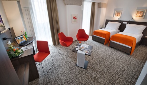 Habitación estándar con 1 cama doble o 2 individuales