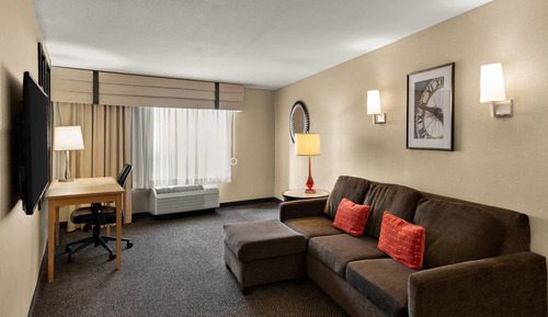 Suite, 1 cama de matrimonio grande con sofá cama, no fumadores (Upgrade)