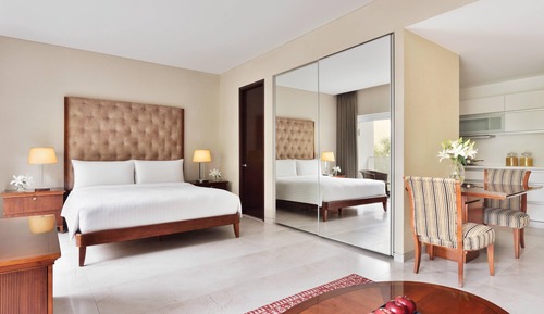 Suite estudio, 1 cama de matrimonio grande, balcón