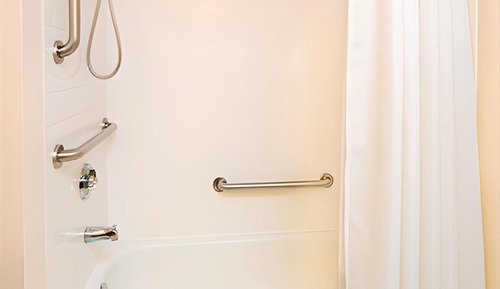 Estudio, 1 cama de matrimonio grande (Mobility/Hearing Access, Transf Shwr)