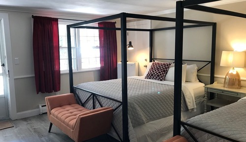 Habitación Deluxe, 2 camas de matrimonio, junto a la montaña
