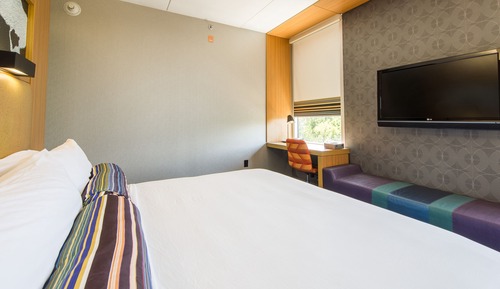 Habitación, 1 cama de matrimonio grande (Mobility/Hearing Access, Roll-In Shwr)