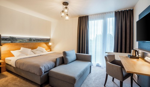 Habitación Deluxe doble, 1 cama de matrimonio grande, no fumadores