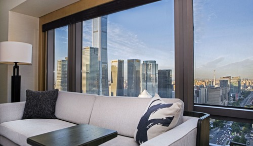 Habitación, 1 cama de matrimonio grande (Citic Tower View)