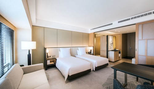 Habitación, 2 camas individuales (Citic Tower View)