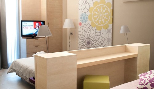 Habitación Deluxe, varias camas, balcón, vistas al mar (Twin bed on request)