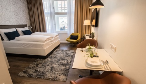 Apartamento, 1 cama de matrimonio, no fumadores, vistas a la ciudad (M)