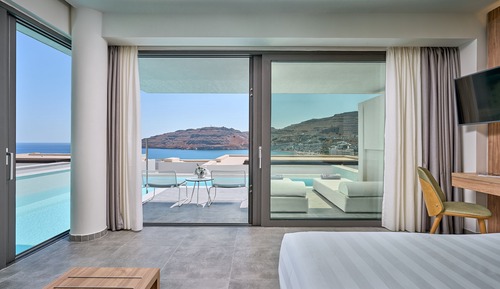 Deluxe Double Room, Sea View, Private Pool