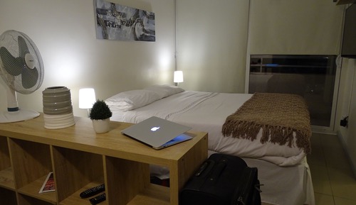 Apartamento económico, 1 cama de matrimonio, accesible para personas con discapacidad, baño privado