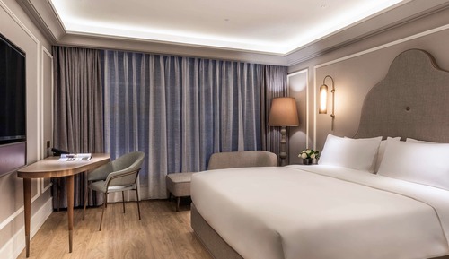 Habitación superior, 1 cama de matrimonio grande
