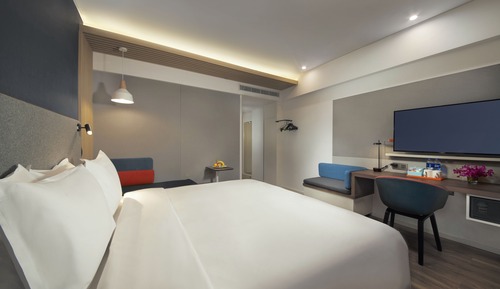 Habitación estándar, 1 cama de matrimonio grande (High Floor)