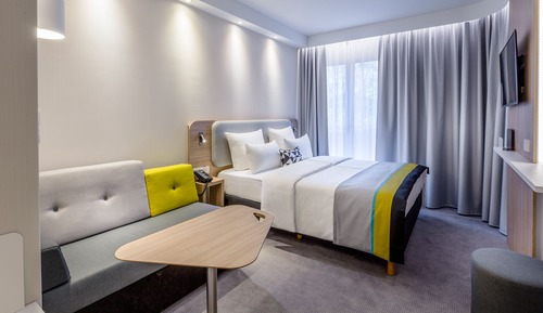 Habitación estándar, 1 cama doble con sofá cama