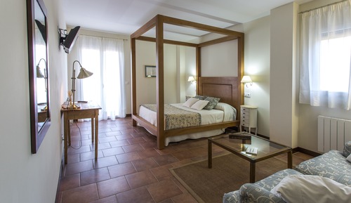 Habitación con 1 cama doble o 2 individuales, 1 cama de matrimonio, terraza