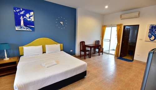Habitación estándar con 1 cama doble o 2 individuales