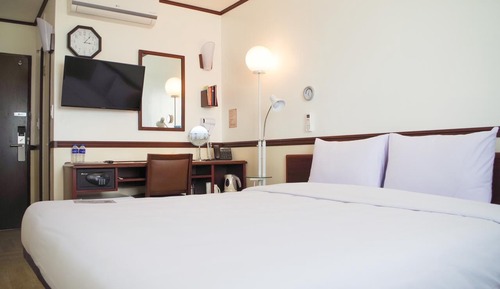 Habitación doble, 1 cama de matrimonio grande, fumadores