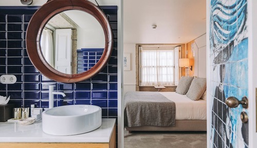 Habitación Deluxe con 1 cama doble o 2 individuales, vistas al río