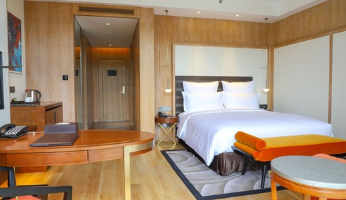 Habitación superior, 1 cama de matrimonio grande